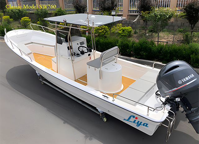 7.6 meter panga fiberglass boat
