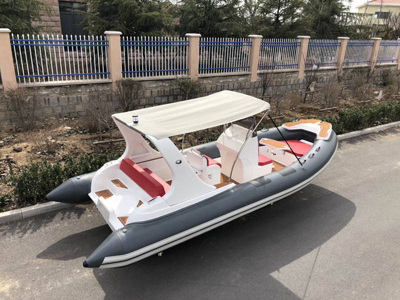 6.2 meter hypalon boat