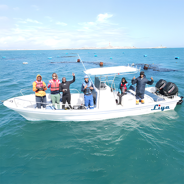 Liya nouveau bateau panga de 25 pieds/7,6 mètres pour 10 personnes