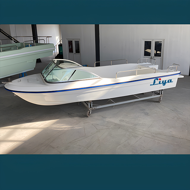 Liya 19.8Feet/6M single hull fiberglass boat for 8people