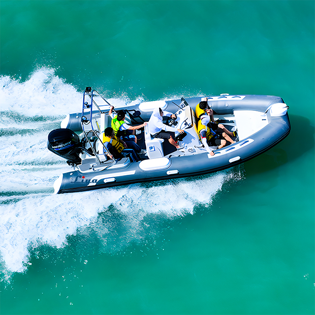 Liya 19 Feet Aluminium hull Rib Boat