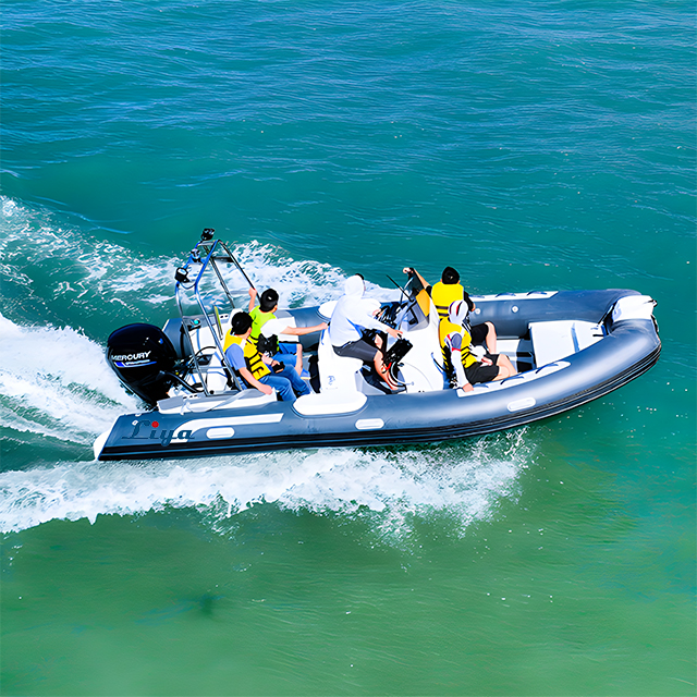Liya 19 Feet Aluminium hull Rib Boat