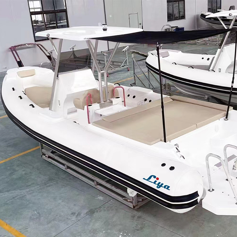 7.5 meter hypalon boat